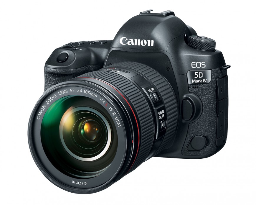 Canon представила полнокадровую зеркалку EOS 5D Mark IV
