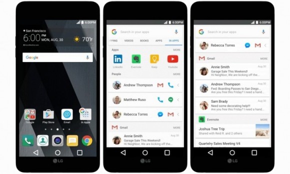 Google научилась искать в приложениях на Android