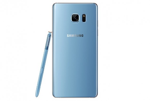 Осторожно, голубой Samsung Galaxy Note 7