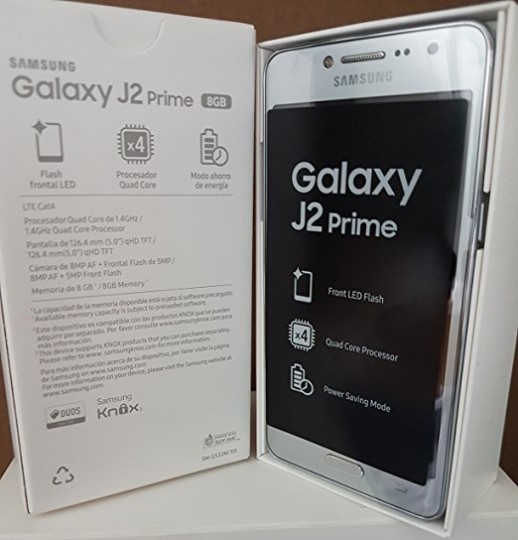 Samsung Galaxy J2 Prime стоит в США почти 140 долларов