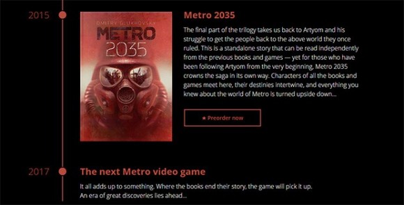Metro 2035 не за горами