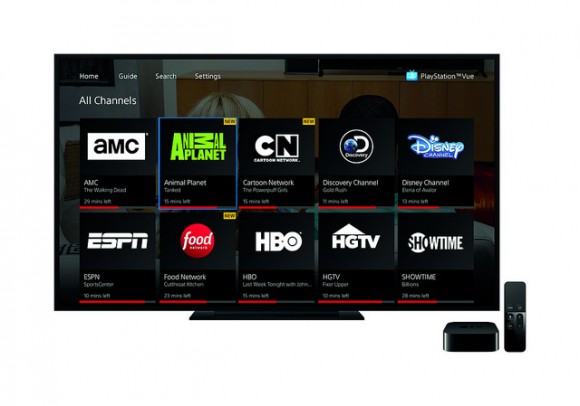 ТВ-сервис PlayStation Vue пришел на Apple TV