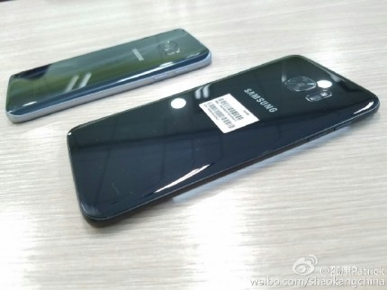 Глянцево-черный Samsung Galaxy S7 edge показался на фото