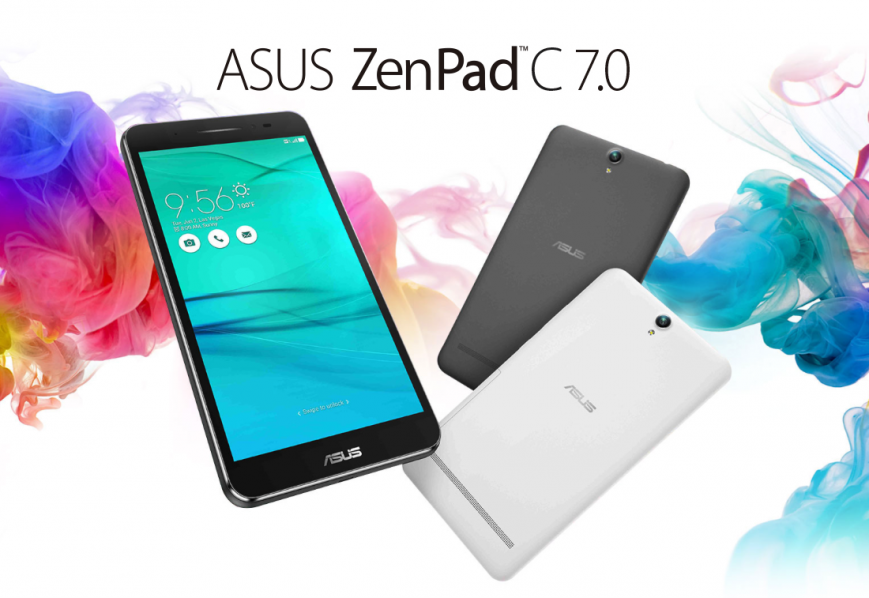 Обновленный планшет ASUS ZenPad C 7.0 базируется на процессоре Qualcomm