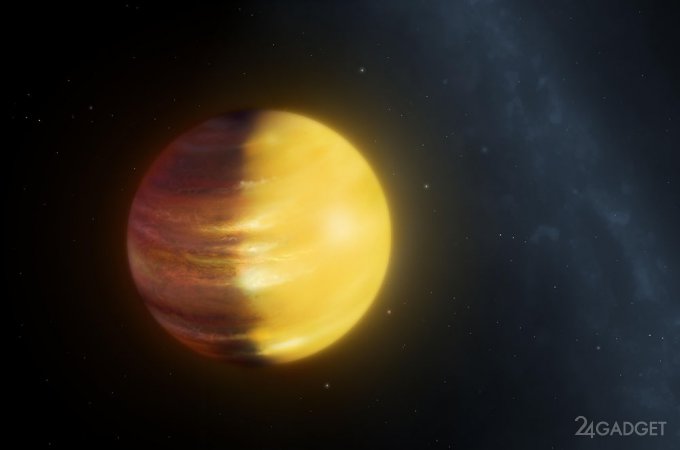 Астрономы нашли планету с облаками из драгоценных камней