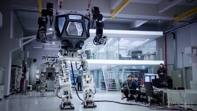 Корейцы создали собственного робомеха METHOD-1 (2 видео)