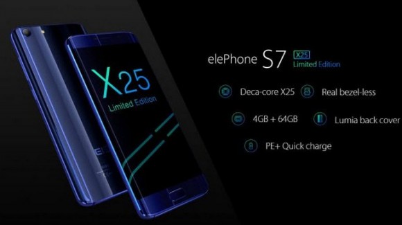 У Elephone S7 Limited Edition внутри пламенное сердце MediaTek Helio X25