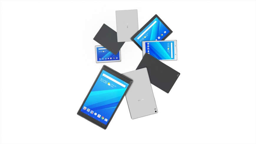 Lenovo представила «семейную» серию планшетов Tab 4