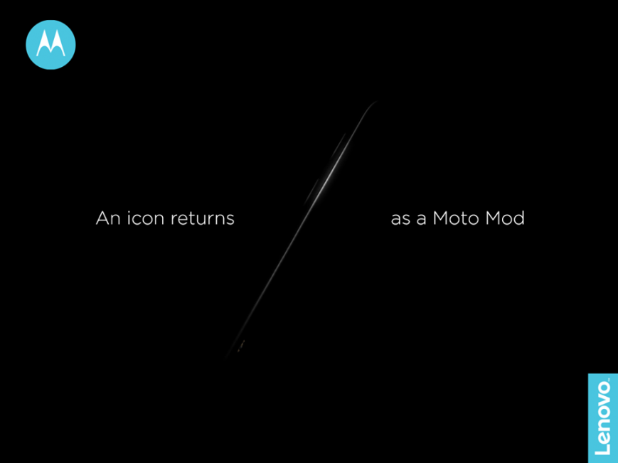 Motorola вернет легендарный RAZR в виде Moto Mod