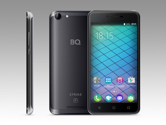 Смартфон BQ-5059 Strike Power с аккумулятором на 5000 мАч оценен дешевле 6,5 тысяч рублей