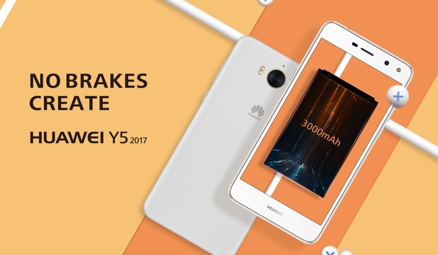 Смартфон Huawei Y5 2017 представлен официально