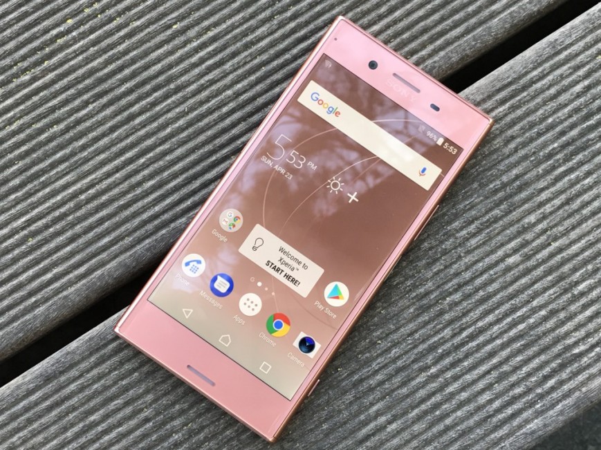 В сети появились фотографии Sony Xperia XZ Premium в бронзово-розовом цвете