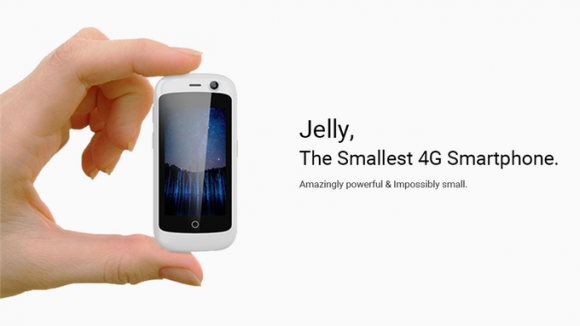 Китайцы собирают деньги на самый компактный 4G-смартфон Jelly