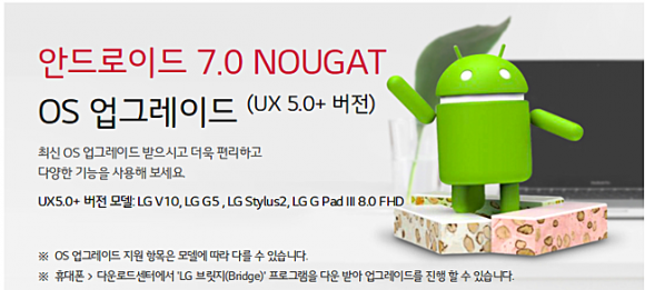 Двухдисплейный LG V10 начал обновляться до Android Nougat