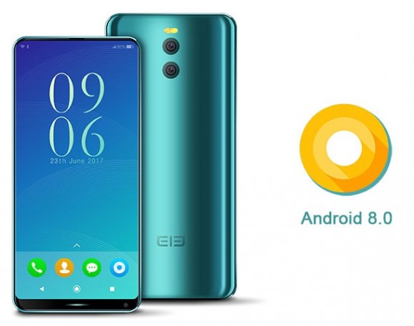 Elephone рекламирует смартфон с Android 8.0
