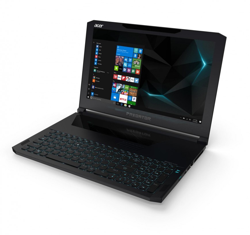 Тонкий игровой ноутбук Acer Predator Triton 700 базируется на NVIDIA Max-Q