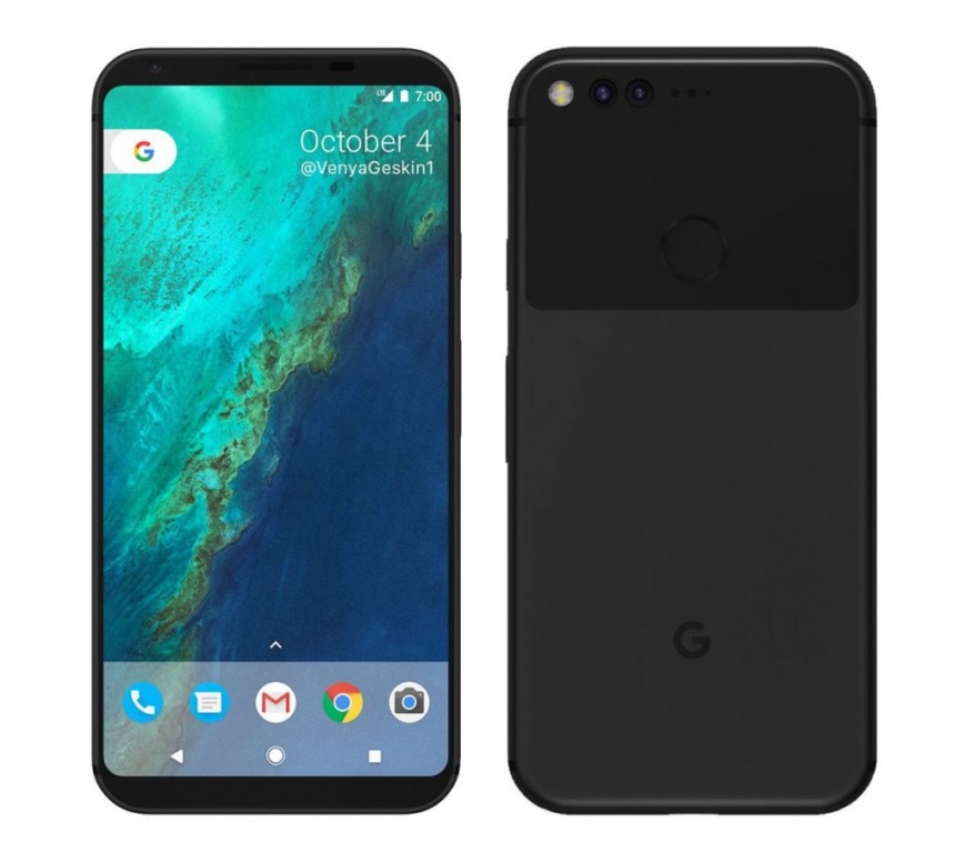 Производителем Google Pixel XL 2 Taimen станет LG