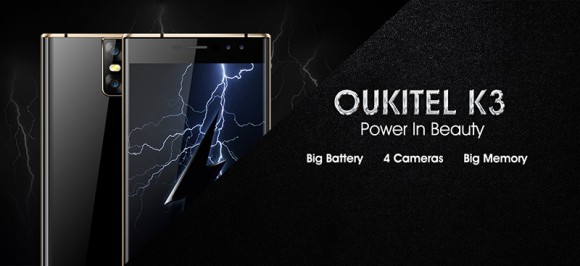 Oukitel анонсировала смартфон K3