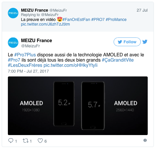 Meizu Pro 7 с двумя дисплеями готовится к европейскому запуску