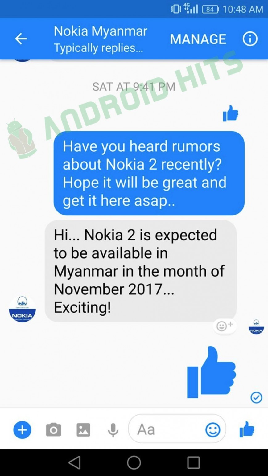Nokia подтвердила дебют ультрабюджетного Nokia 2 в ноябре