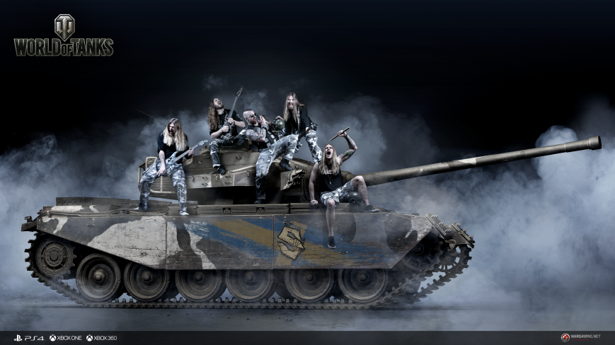 В консольном World of Tanks появился музыкальный танк с металлистами Sabaton
