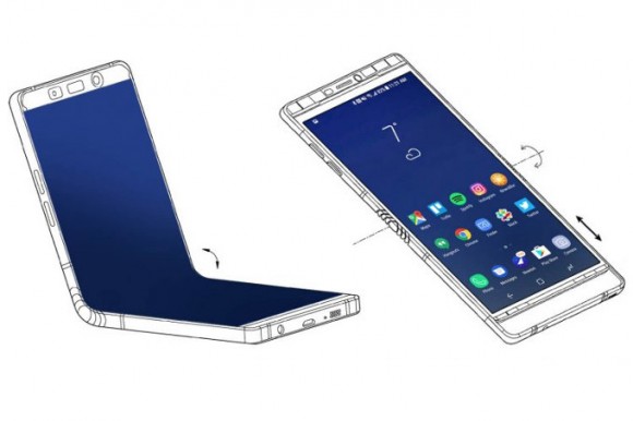 Samsung тайком показала складной Galaxy X избранным