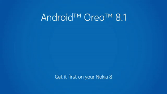 Nokia 8 начал обновляться до Android 8.1 Oreo