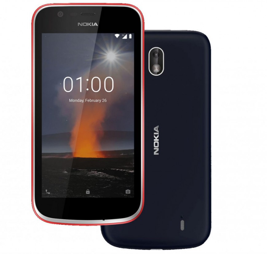 Смартфон Nokia 1 со сменными панельками оценен дешевле 70 евро