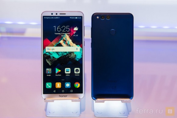 Смартфон Huawei Honor 7X начал получать бета-версию Android Oreo