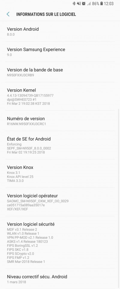Samsung Galaxy Note 8 начал обновляться до Android 8.0 Oreo