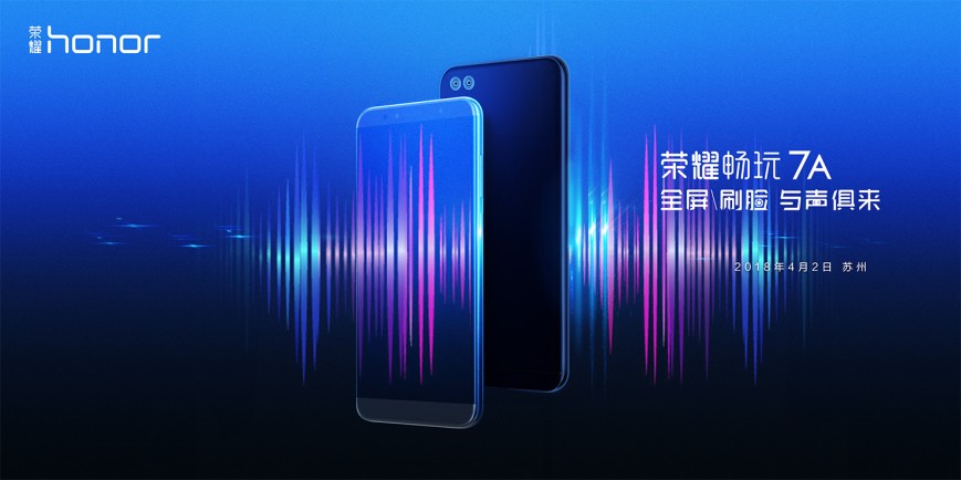 Huawei представила стодолларовый безрамочный Honor 7A