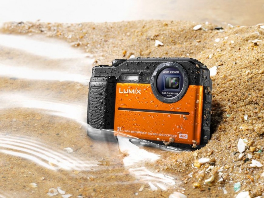 Защищённая камера Panasonic Lumix TS7 снимает 4K-видео