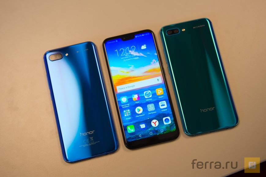 Состоялся международный запуск смартфона Huawei Honor 10