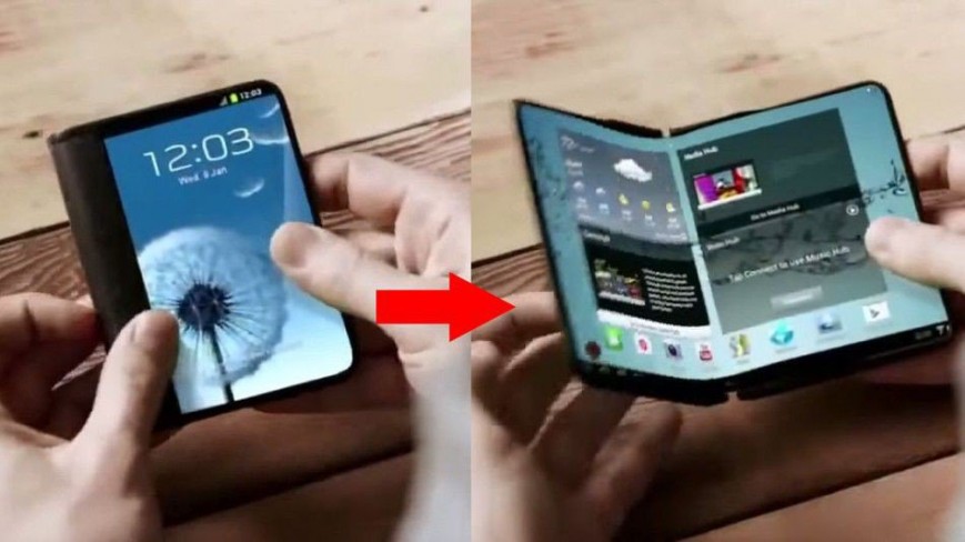 Складной смартфон Samsung с 7-дюймовым дисплеем дебютирует в следующем году