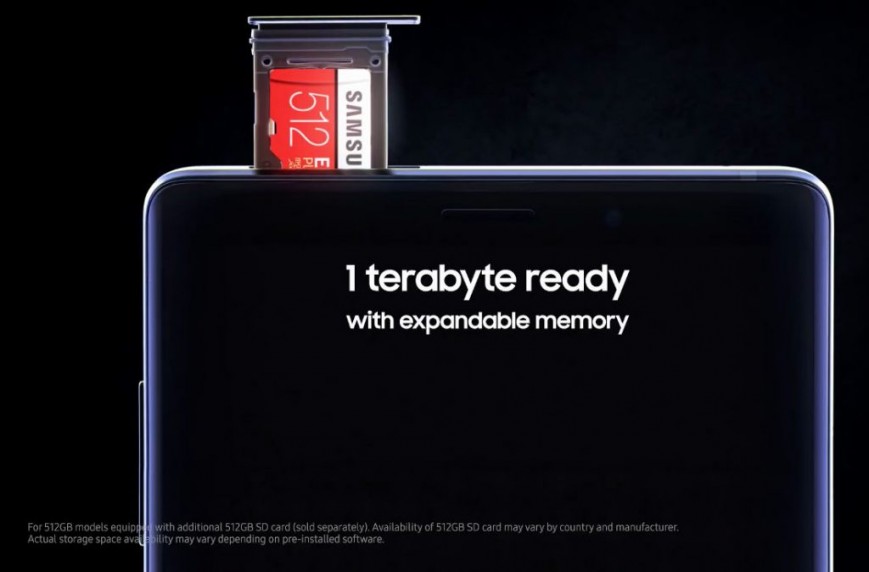 Samsung раньше времени показала Galaxy Note 9 на видео