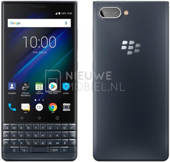 Новый QWERTY-смартфон BlackBerry показался на рендерах