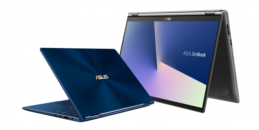 ASUS ZenBook Flip стали самыми компактными перевёртышами с экраном 13,3