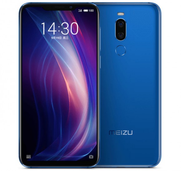 Meizu X8 стал первым смартфоном Meizu с «монобровью»