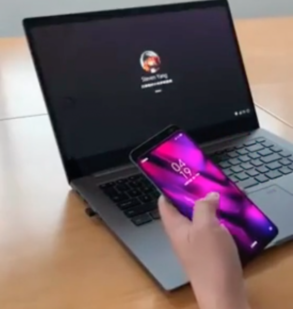 Смартфон Xiaomi Mi Mix 3 сможет разблокировать ноутбуки