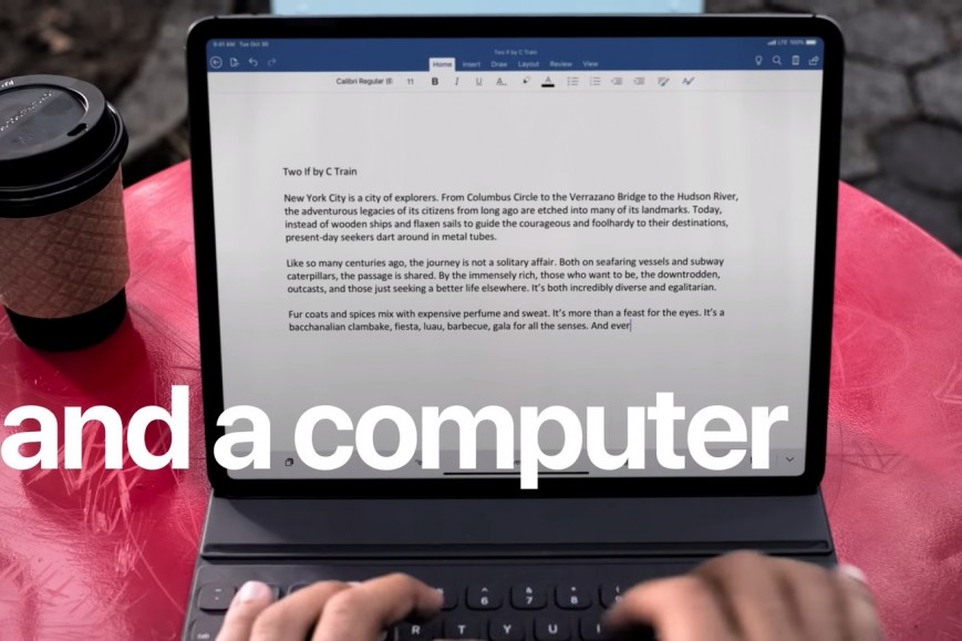 Apple назвала 5 причин, почему iPad Pro нужно считать компьютером