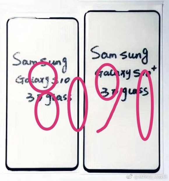 Раскрыта внешность лицевой части флагманского Samsung Galaxy S10