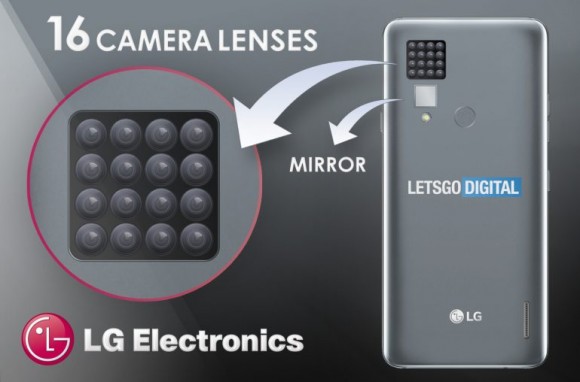 LG готовит смартфон с 16 тыльными камерами