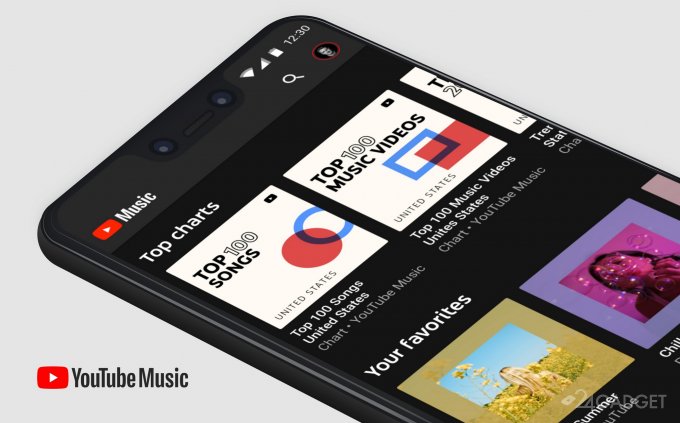 YouTube Music будет предустанавливаться на всех смартфонах под Android 10