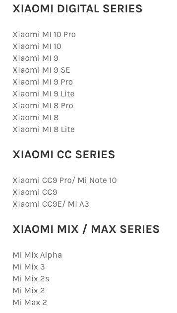 Названы смартфоны Xiaomi, которые получат новую фирменную оболочку