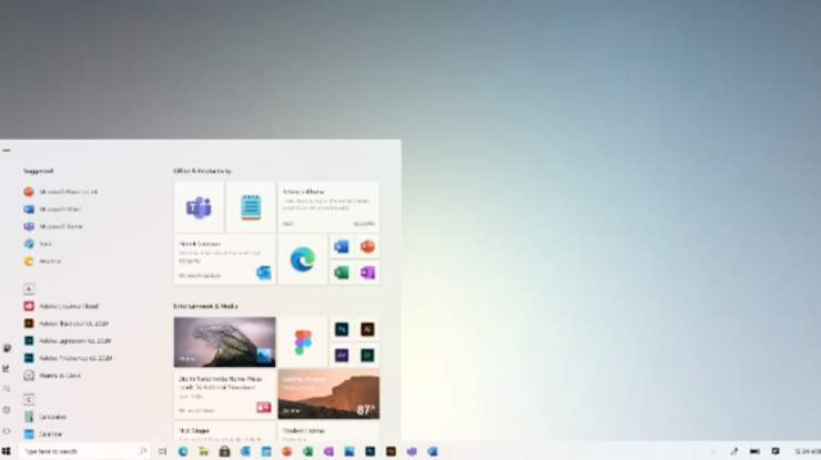 Microsoft выпустила видео с демонстрацией нового меню “Пуск” и “Проводника” для Windows 10
