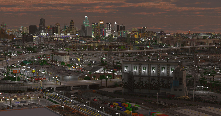 Опубликованы фотографии реалистичного города, созданного в Minecraft