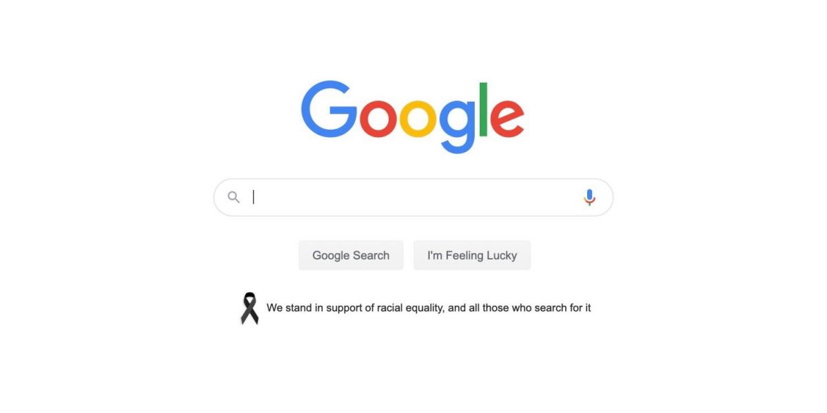 Google выступила в поддержку расового равенства