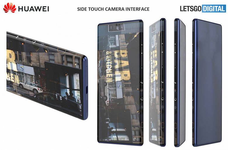 Huawei запатентовала смартфон без задней камеры