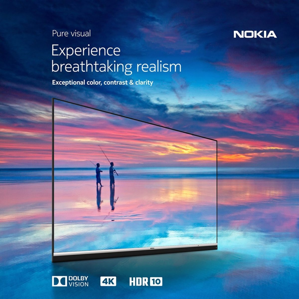 Nokia представила свой новый телевизор с 4K и звуком от JBL