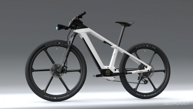 Анонсирован футуристический электрический велосипед Bosch со встроенным ABS и бортовым компьютером (4 фото)